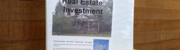 Principles of Real Estate Investment
